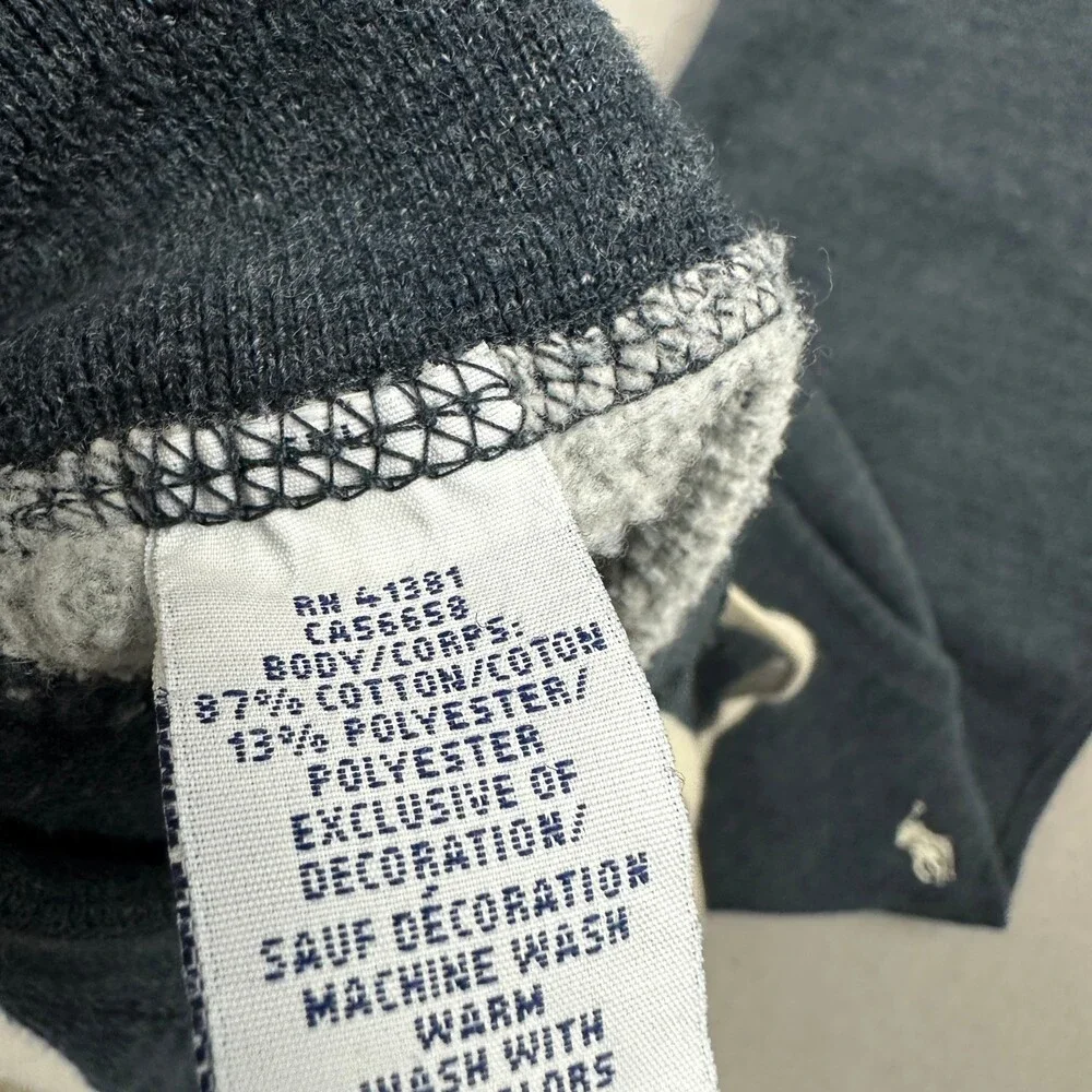 Polo Ralph Lauren Pants Men XS Blue Heather Jogger Sweatpants Pony Drawstring